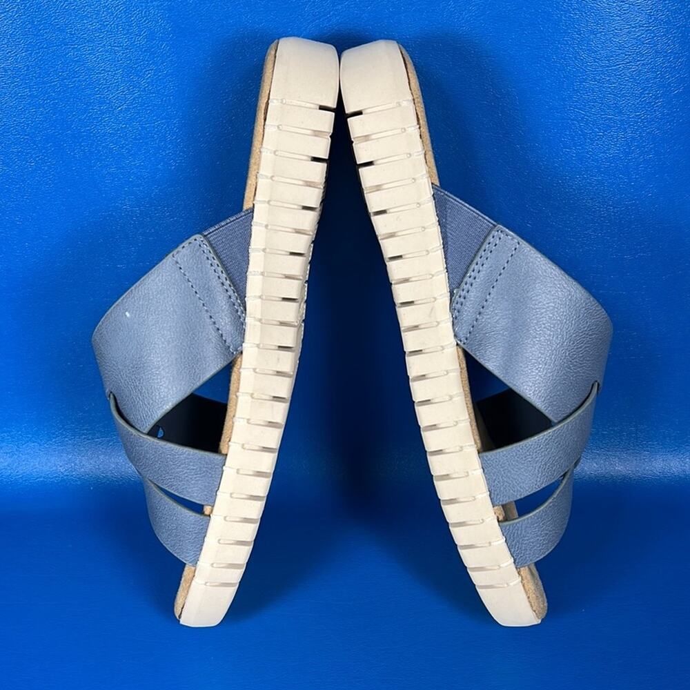 Easy Street Brylee Sandals - Denim/Gore - 6.5 Wide - New with box - Picture 6 of 8